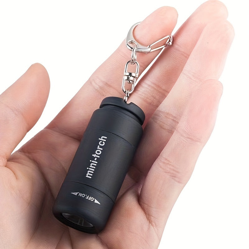 USB Rechargeable Portable Flashlight Keychain