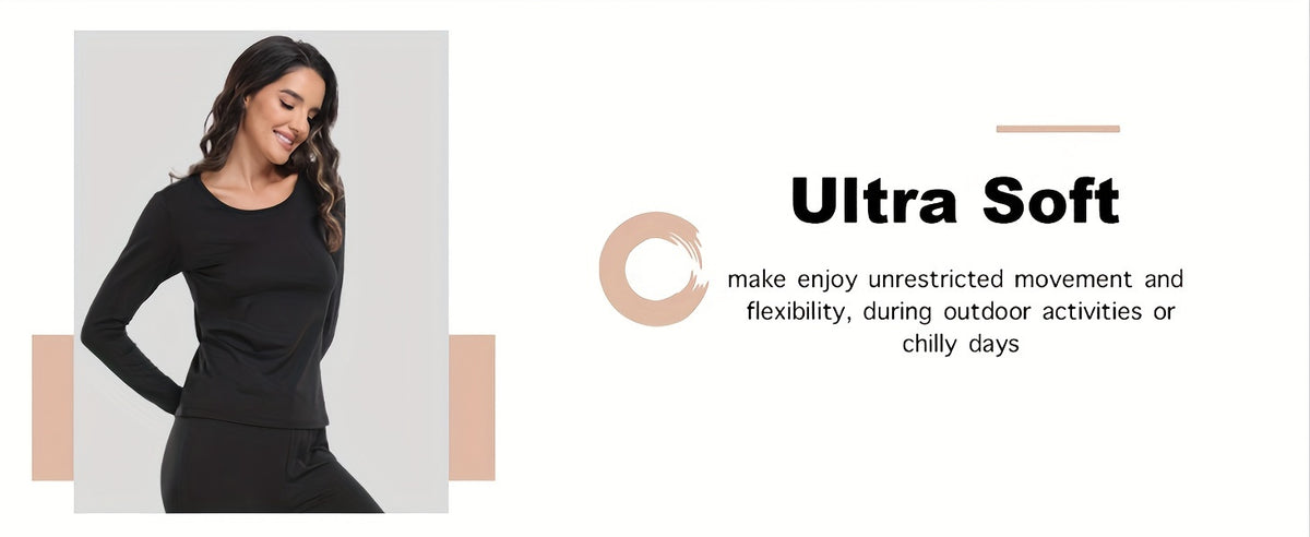 3-Pack Womens Super Cozy Thermal Underwear Set
