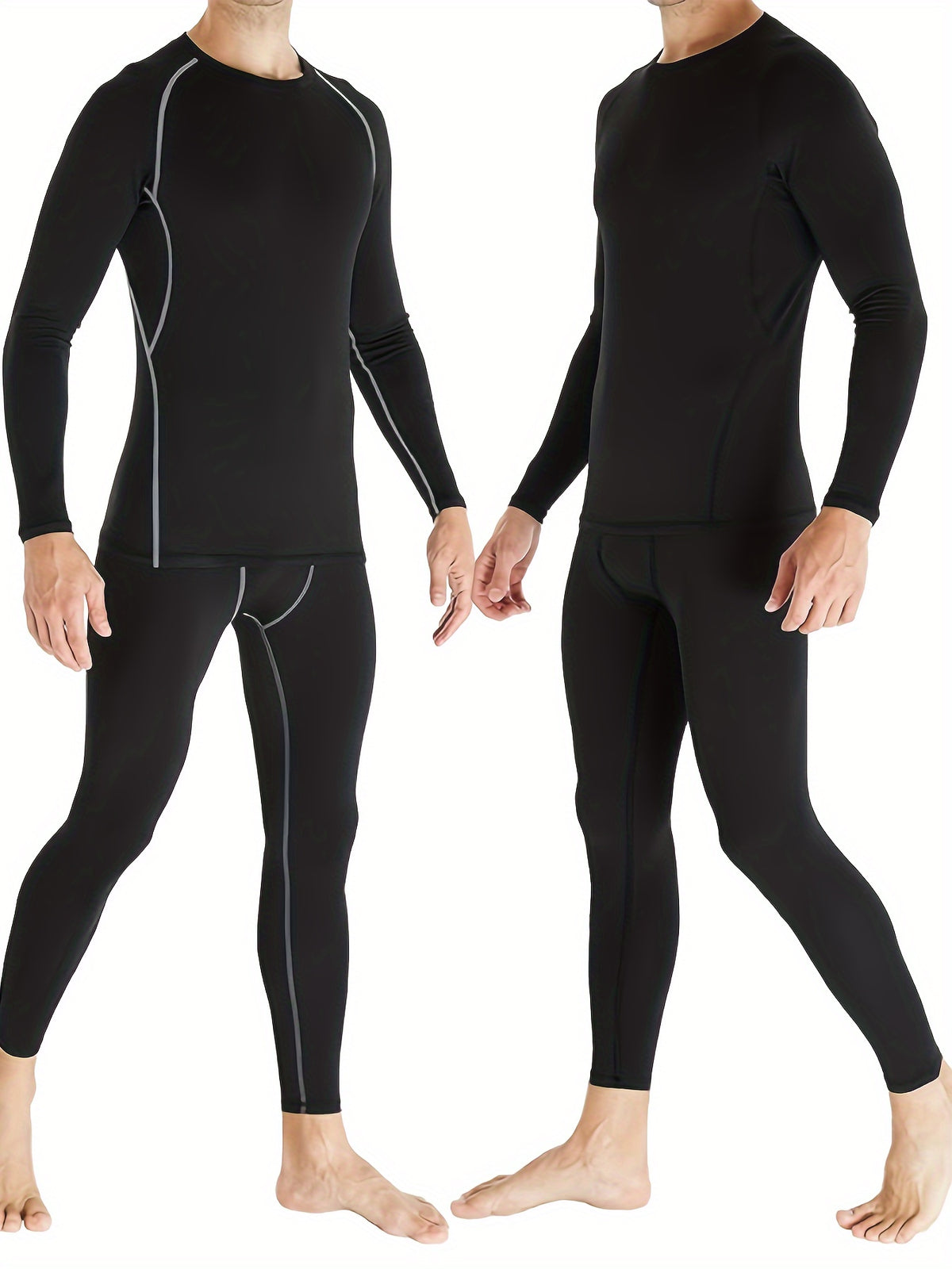 4 Set Mens Thermal Underwear