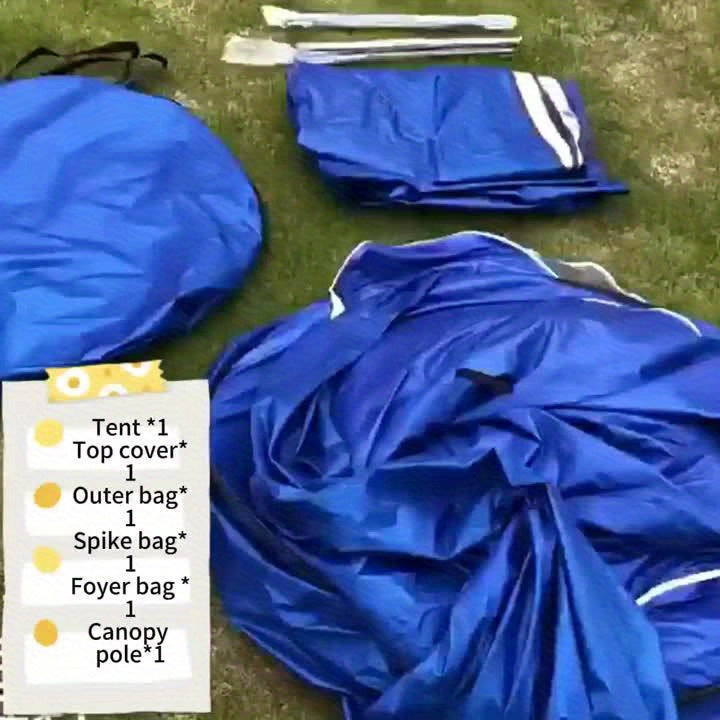 1pc Outdoor Camping Extension Tent Suitable For Suv or Car
