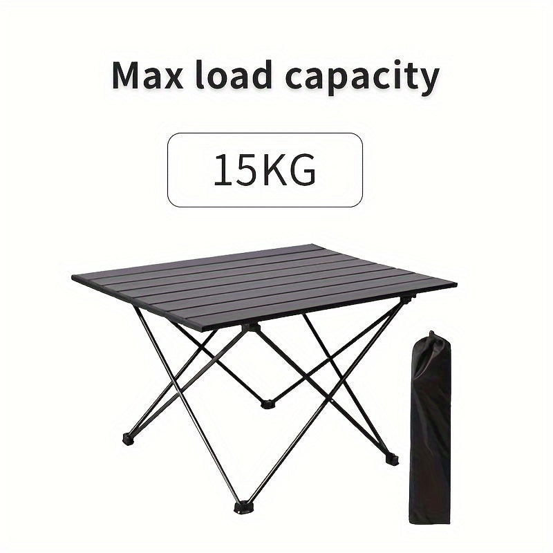 7050 Aluminum Alloy Folding Table, Anti-corrosion, Anti-scratch Foldable Table
