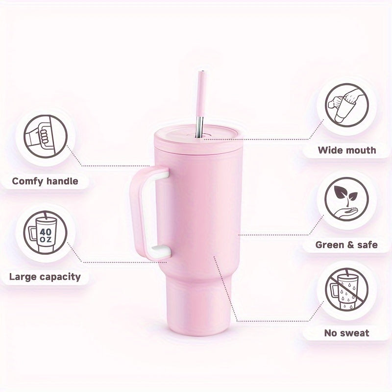 40oz Insulated Stainless Steel Water Bottle