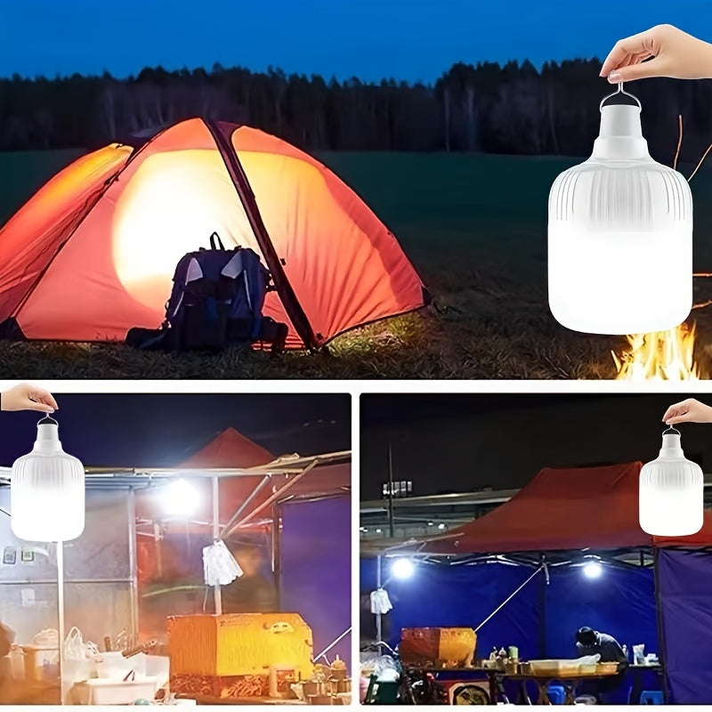 Portable Powerhouse LED Emergency Light - 80W/180W/320W/450W Rechargeable Lantern