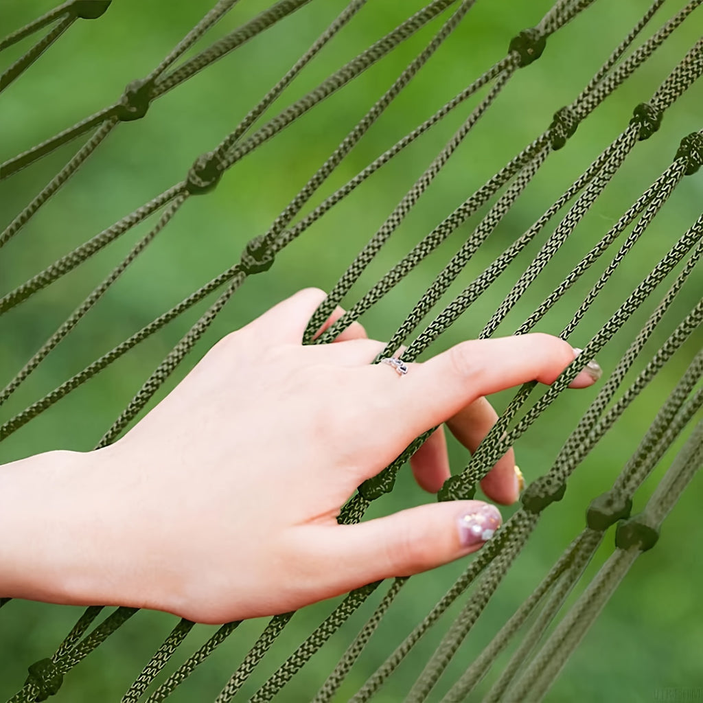 Portable Hammock Net With Nylon Rope And Hooks