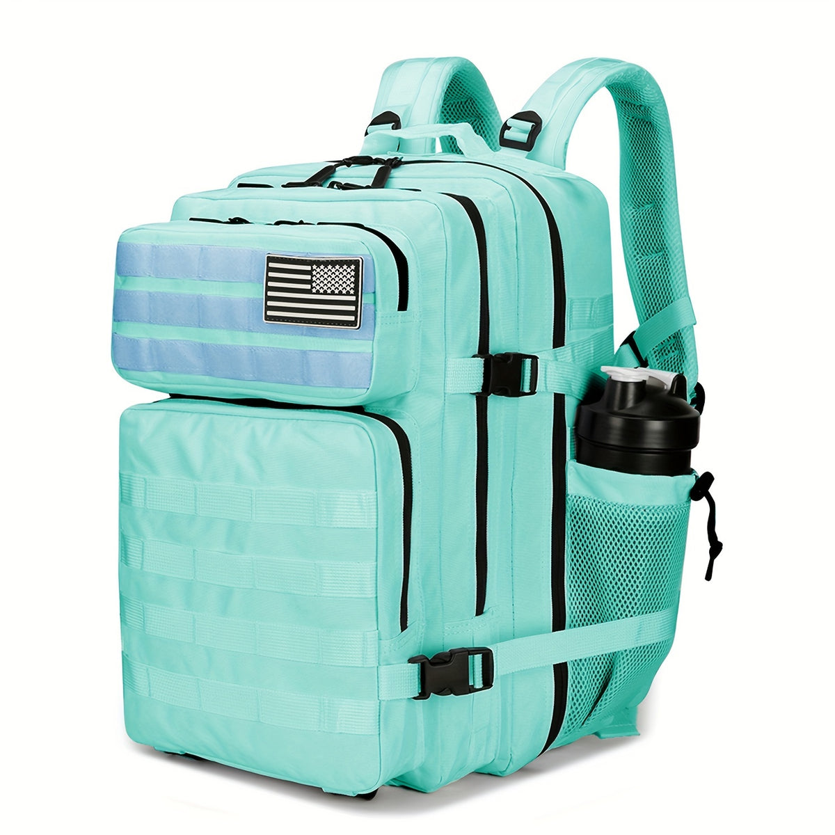 25L Large Capacity Rucksack Backpack - Water-Resistant
