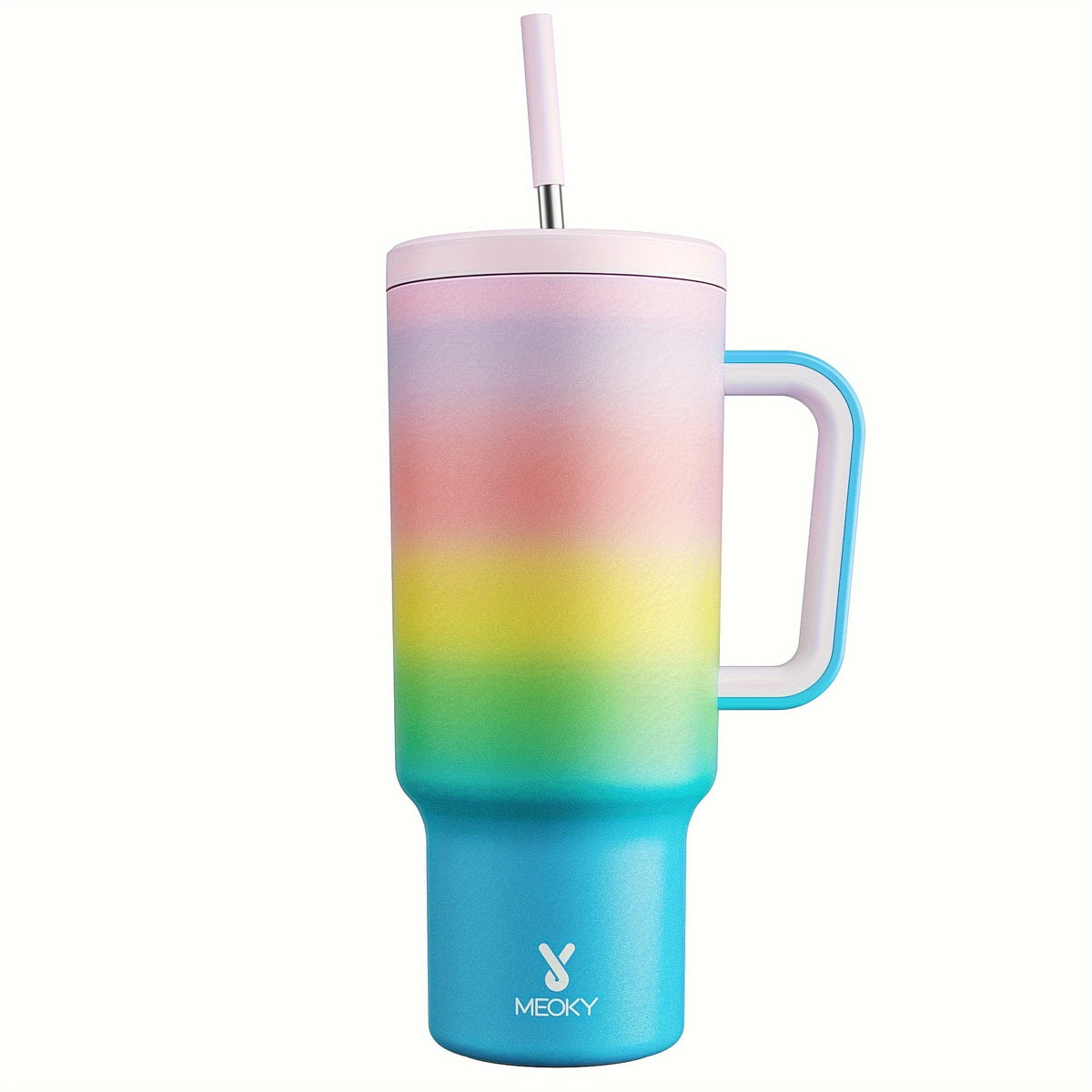 40oz Stainless Steel Insulated Tumbler With Lid And Straw