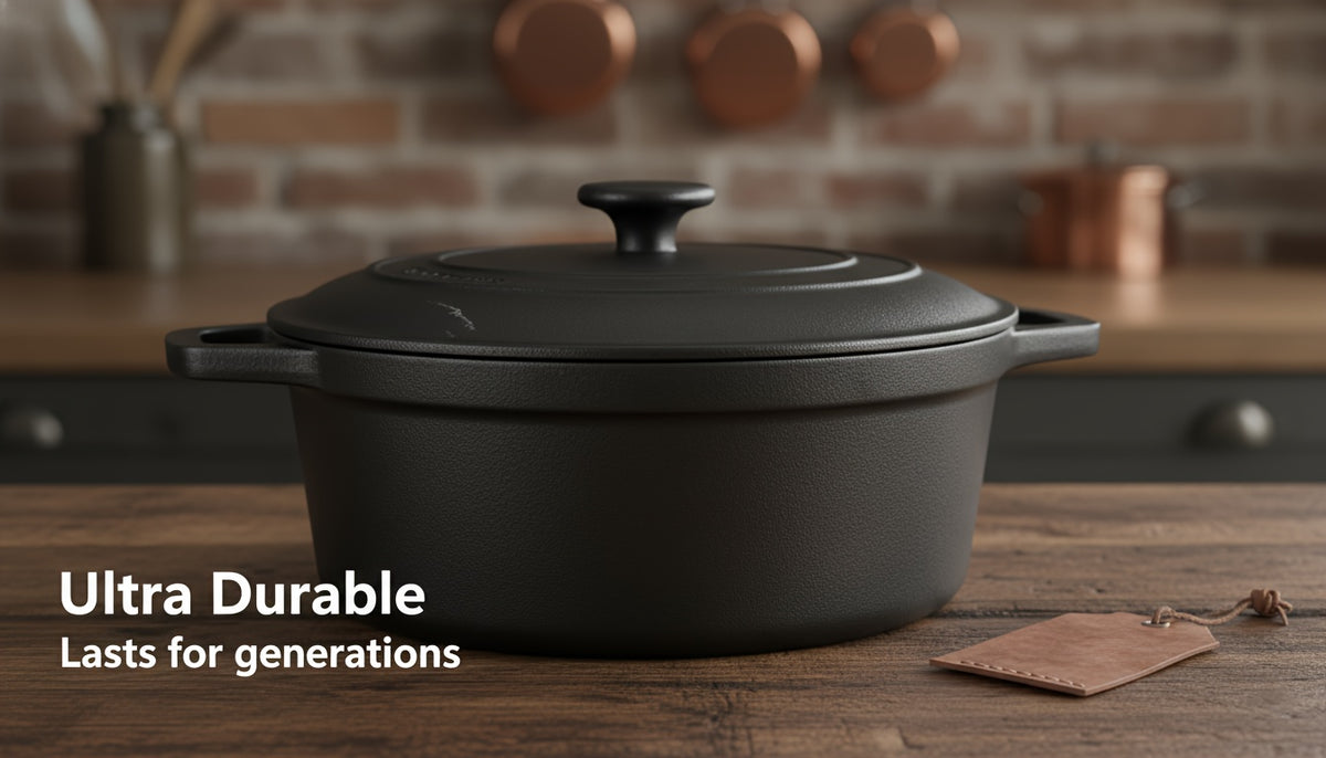 Cast Iron Cookware Series - 6PC/5PC/4PC Sets