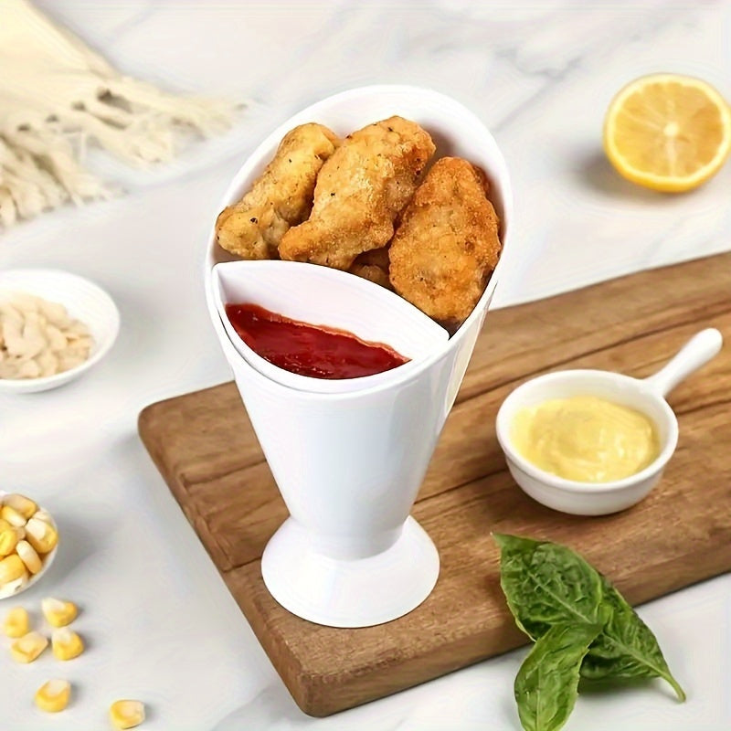 French Fries Cup, Vegetable Salad Cup, Plastic Snack Cup