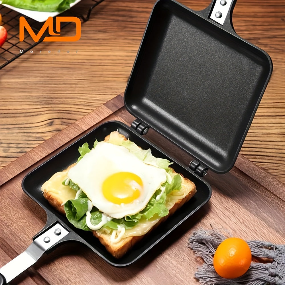 Double-Sided Non-Stick Sandwich Maker & Griddle Pan