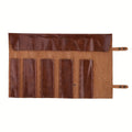 Genuine Leather Chef Knife Roll Up Bag