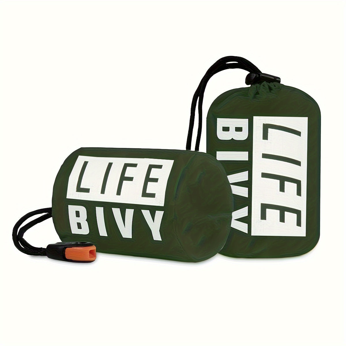 1pc sleeping bag + printed bundle pocket + plastic whistle;