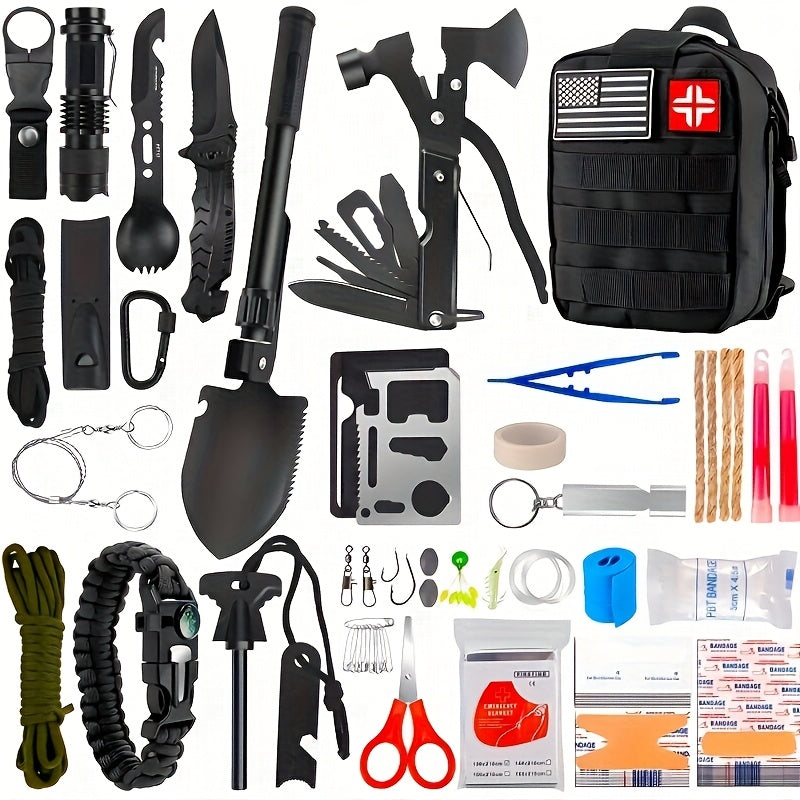 142pcs Survival First Aid Kit