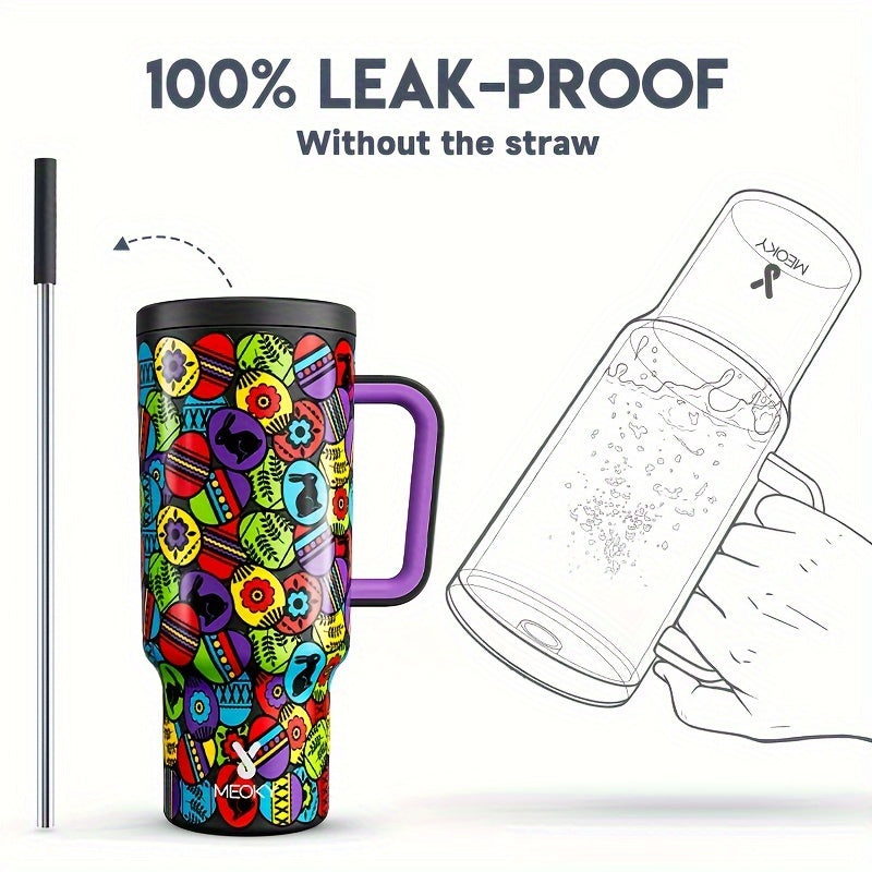 40oz Insulated Stainless Steel Water Bottle