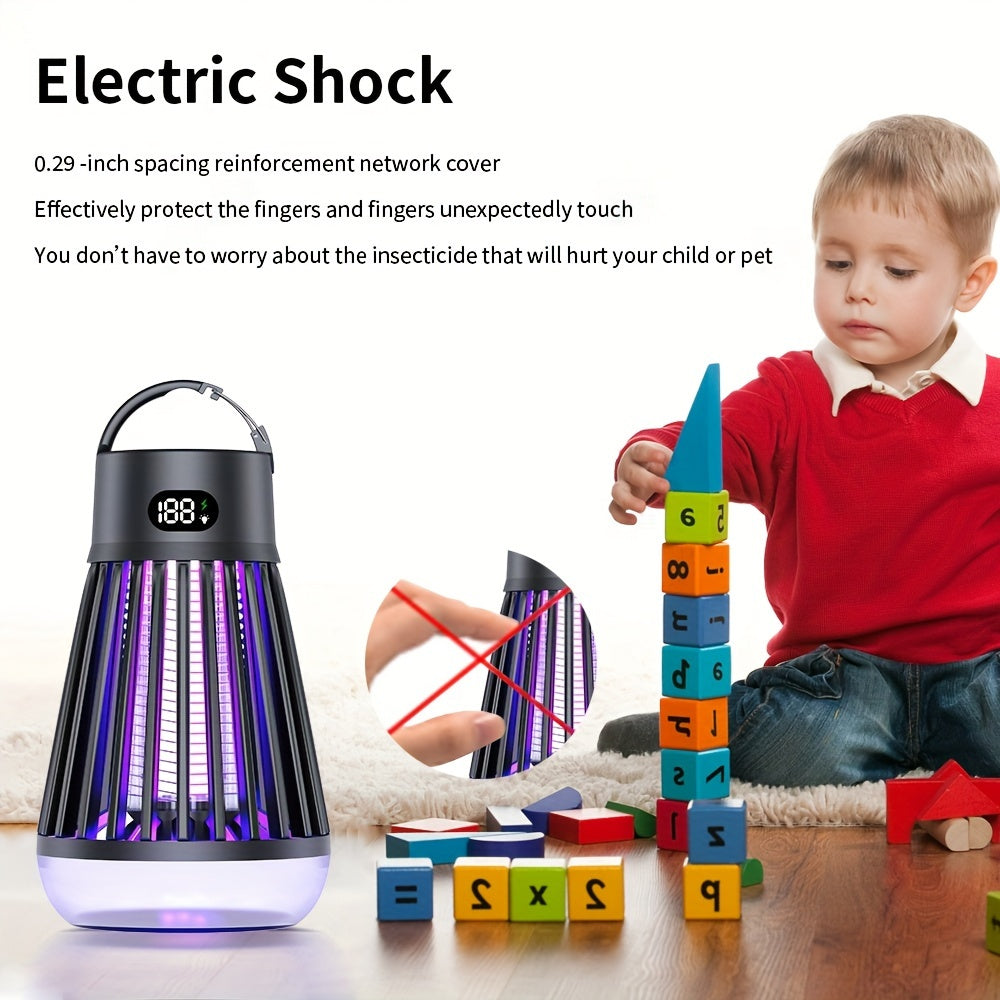 Rechargeable 2-in-1 Mosquito And Fly Killer Lamp