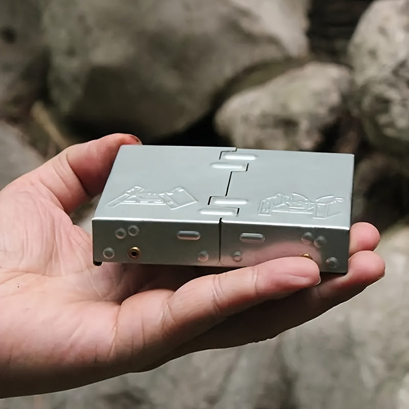 Ultra-Portable Lightweight Folding Pocket Stove