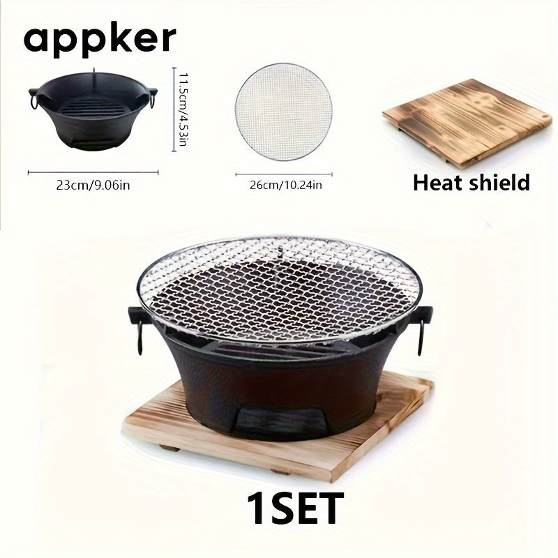 Cast Iron Charcoal Stove