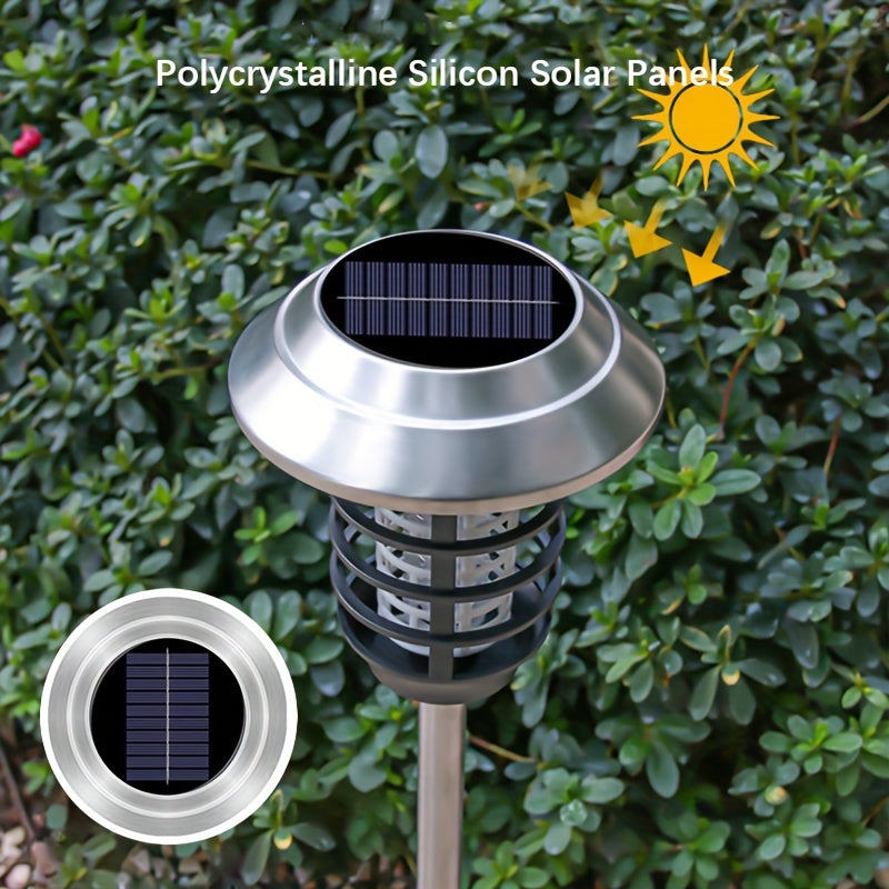 Solar-Powered Bug Zapper Lights, Waterproof