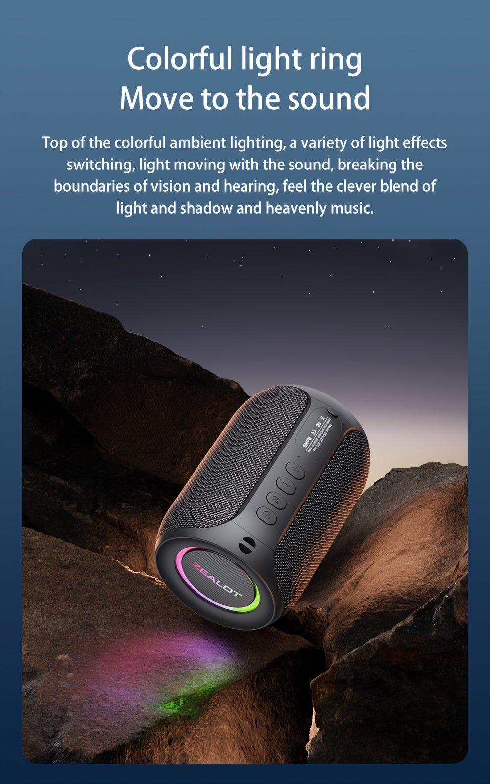 2024 New Style Zealot S32 Pro 15W Wireless Speakers