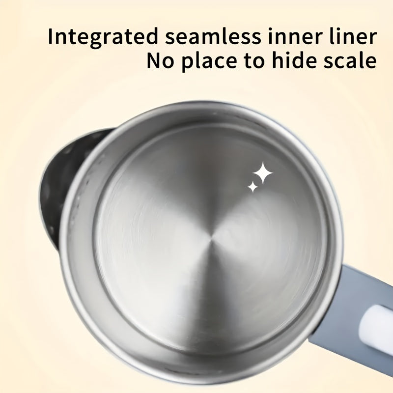Small Electric Kettle with Detachable Rotating Storage Base