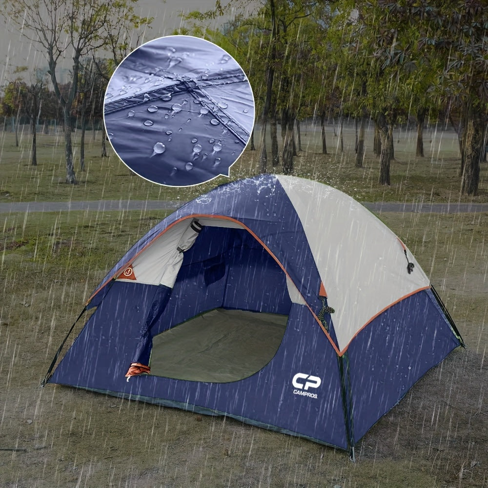 3 Person Camping Tent - Dome Tents, Waterproof Windproof
