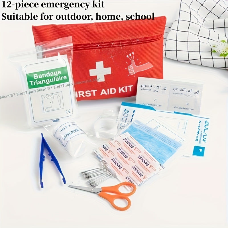 Outdoor First Aid Kit with Portable Case