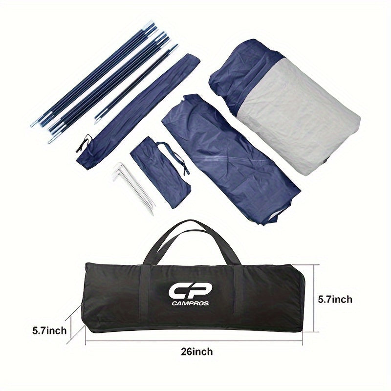 3 Person Camping Tent - Dome Tents, Waterproof Windproof