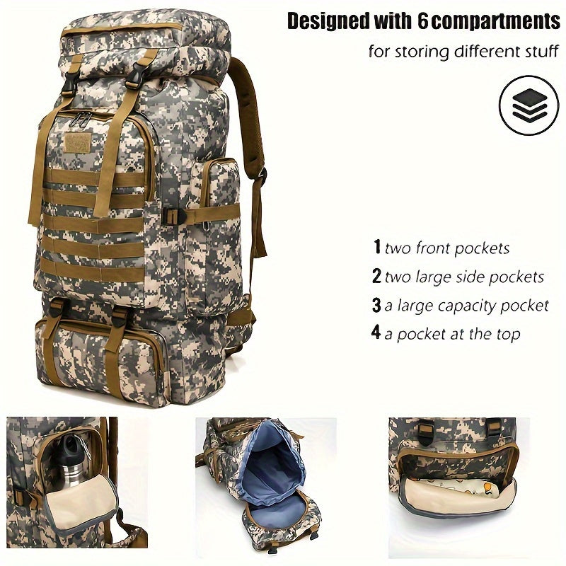 Outdoor Backpack for Camping and Hiking