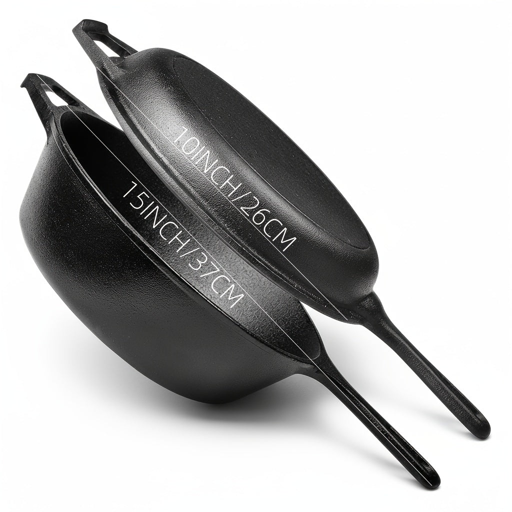 Cast Iron Cookware Series - 6PC/5PC/4PC Sets