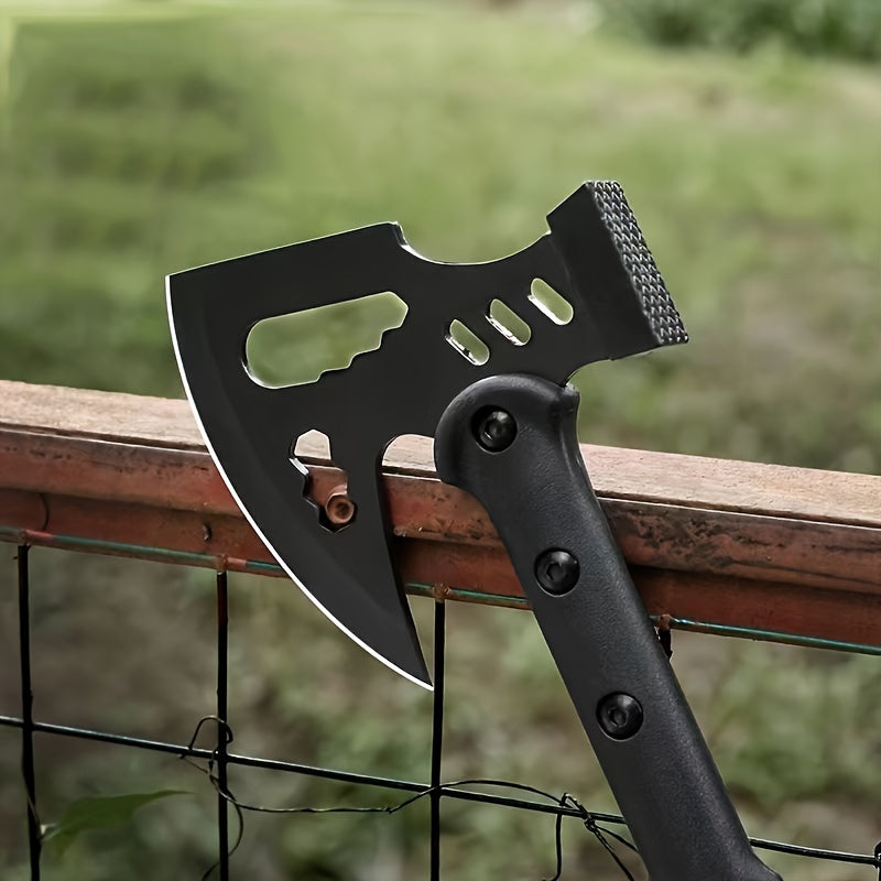 One-piece Stainless Steel Survival Axe, Multi-purpose Hammer