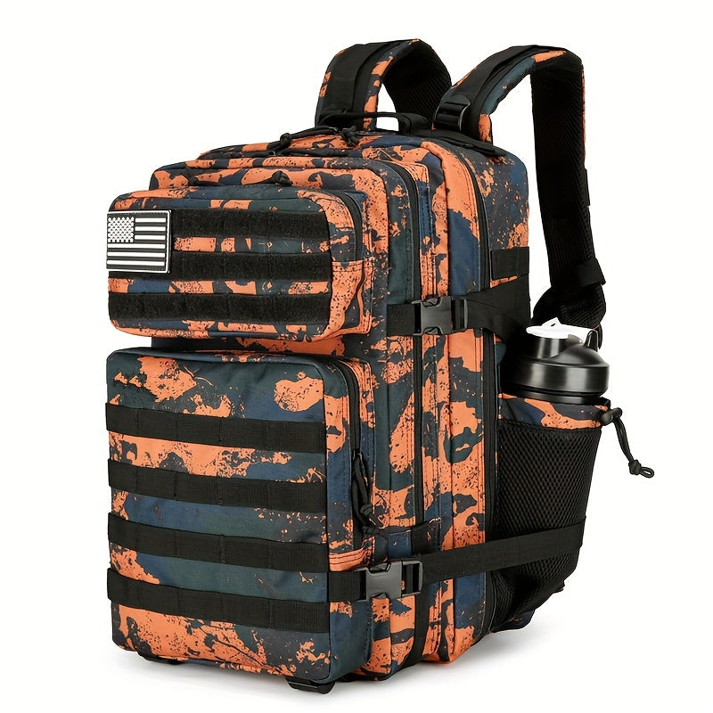 25L Large Capacity Rucksack Backpack - Water-Resistant