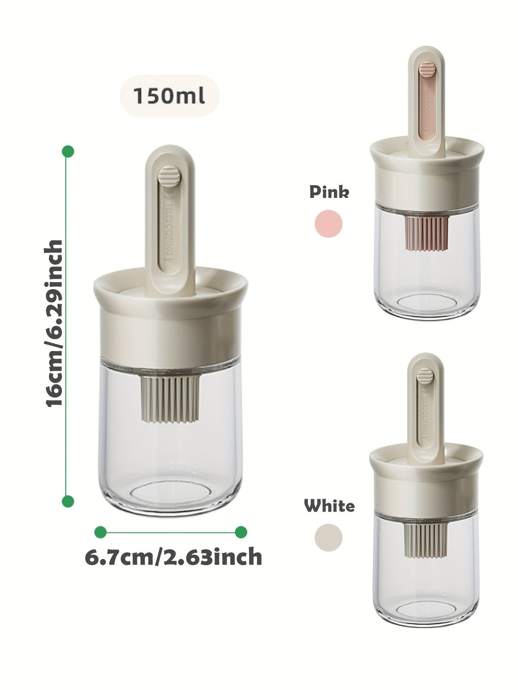 Barbecue Brush With Oil Pot