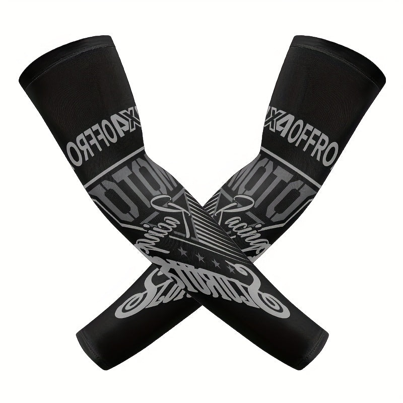 1 Pair Men's Skinny Arm  Sleeves For Summer