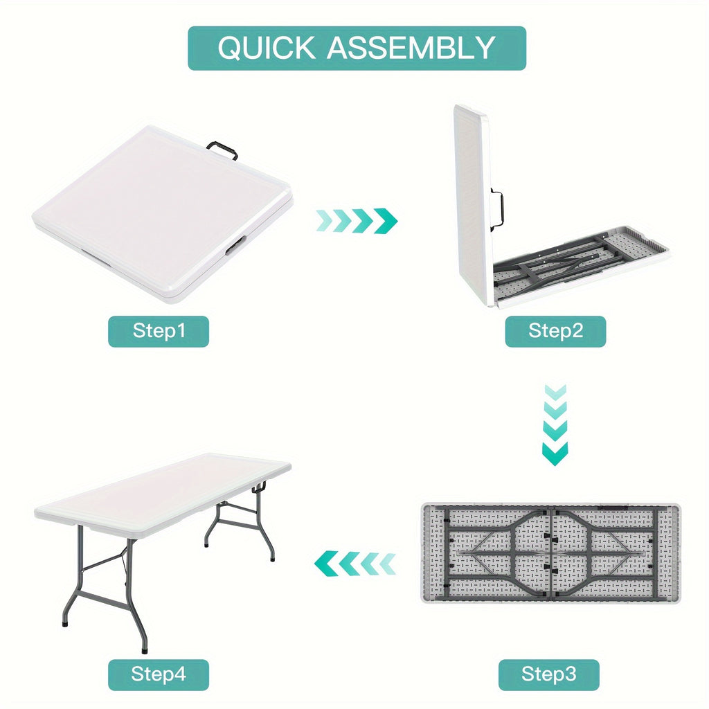 4FT/6FT Plastic Folding Table