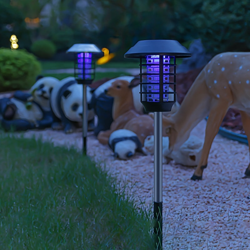 Solar-Powered Bug Zapper Lights, Waterproof