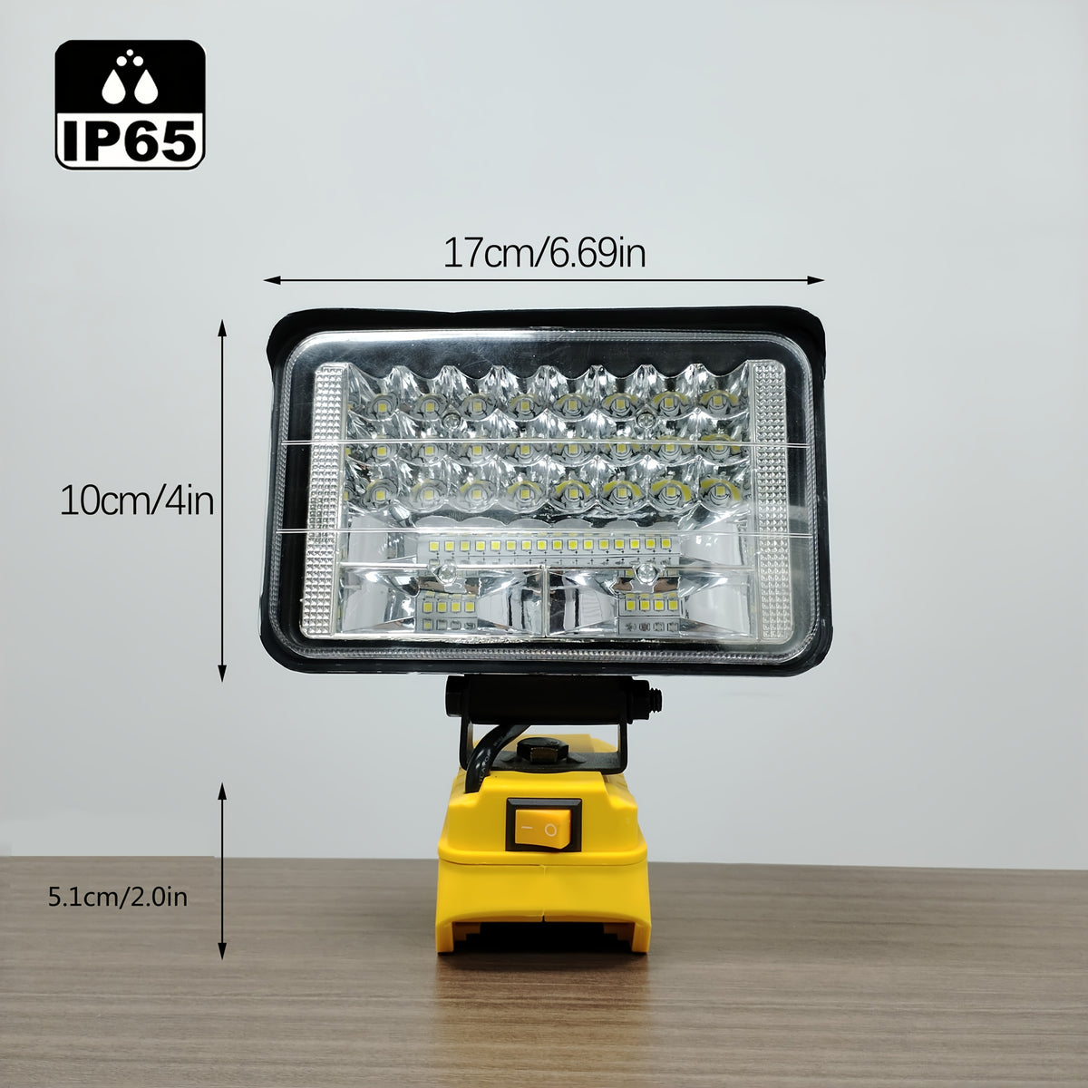 Water and Dust Resistant 48W 3800 Lumens/60W 4500 Lumens/90W 5400 Lumens
