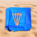 Extra-Large Lightweight Mat | 1 Portable Beach Blanket for 1-4 Adults