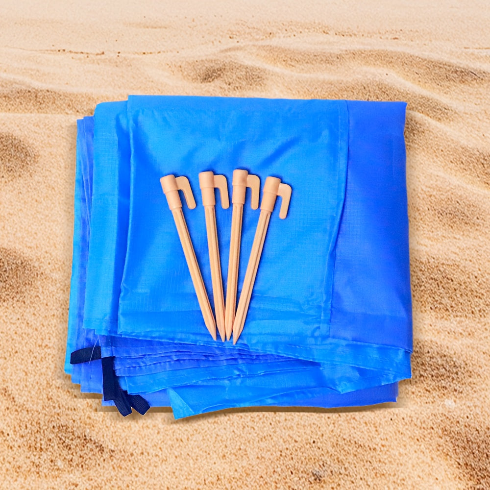 Extra-Large Lightweight Mat | 1 Portable Beach Blanket for 1-4 Adults