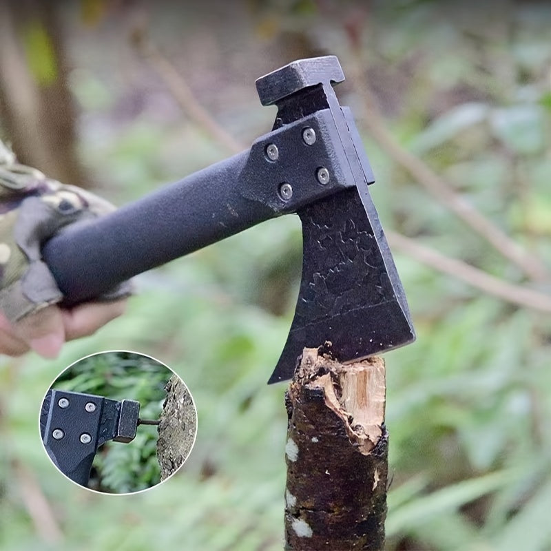 Premium Forged Textured Axe & Hammer Combo