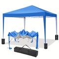 10x10 Ez Pop Up Canopy Tent, UPF 50+ Waterproof