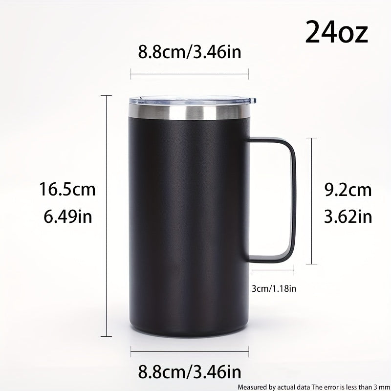 24Oz Stainless Steel Vacuum Insulated Water Bottle