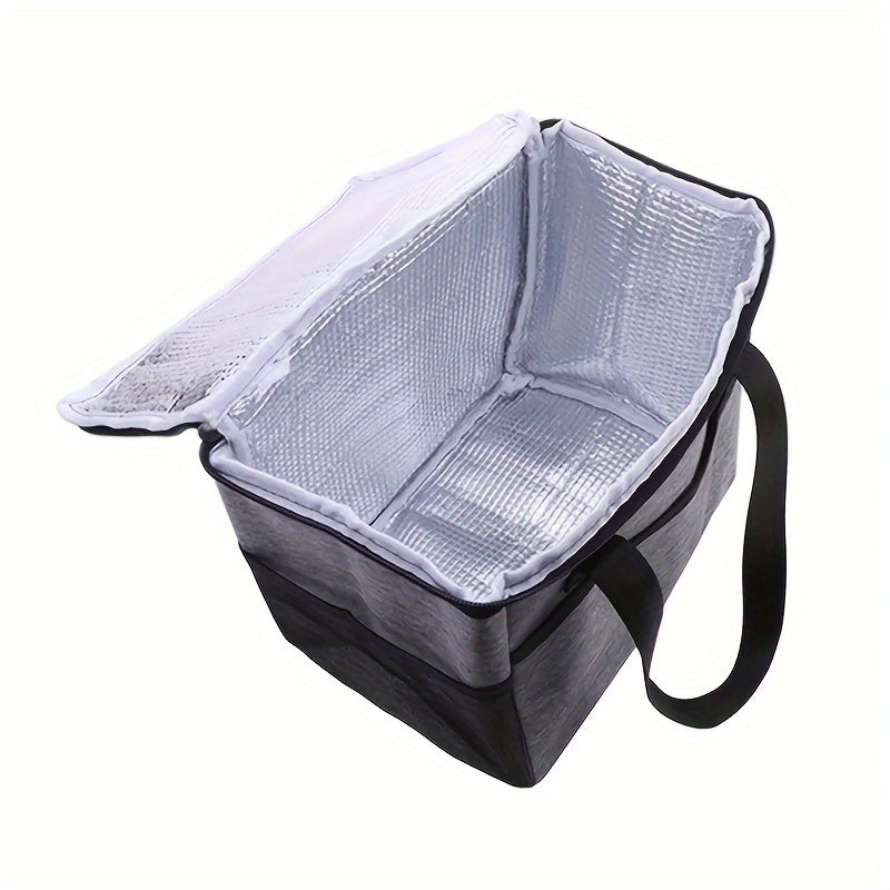 1 Insulated Lunch Bag, Cooler Box Canvas
