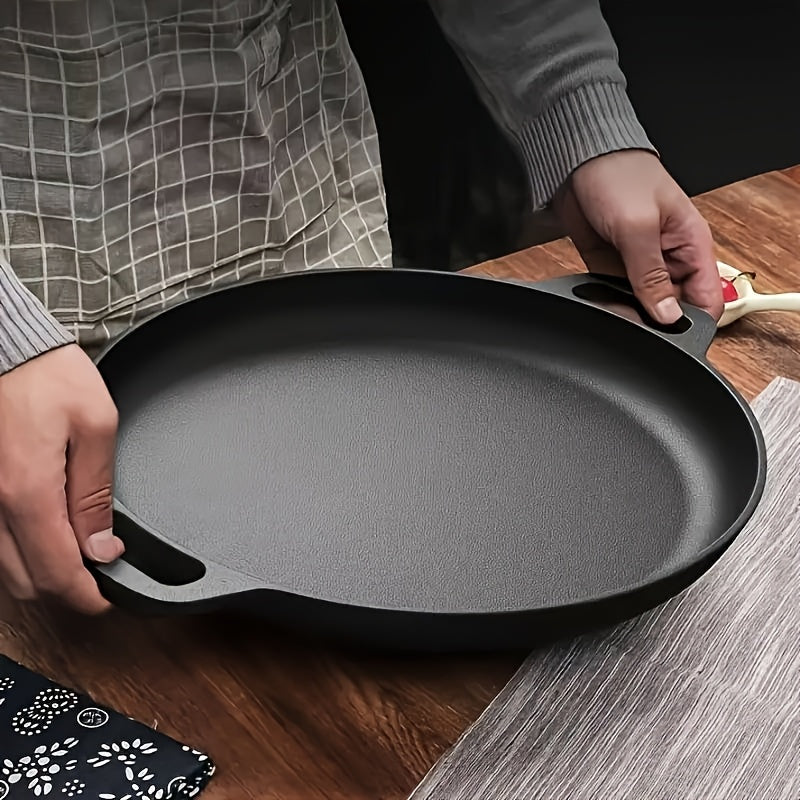 Multi-Function Cast Iron Griddle Skillet - Non-Stick Pan