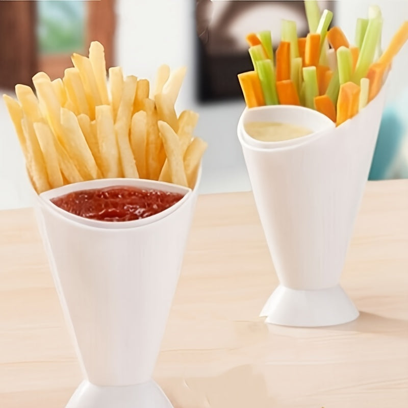 French Fries Cup, Vegetable Salad Cup, Plastic Snack Cup