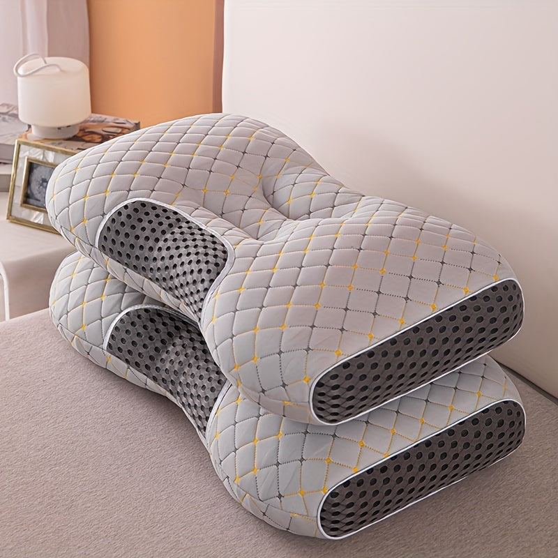 Sleep All Night Massage Pillow For Couch Sofa Office Bed Camping Travel