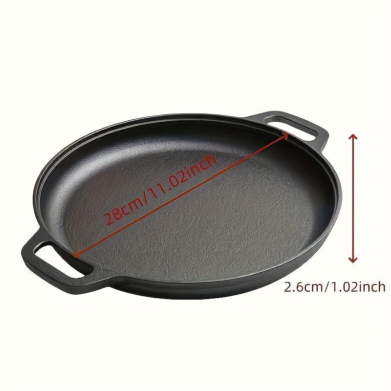 Multi-Function Cast Iron Griddle Skillet - Non-Stick Pan