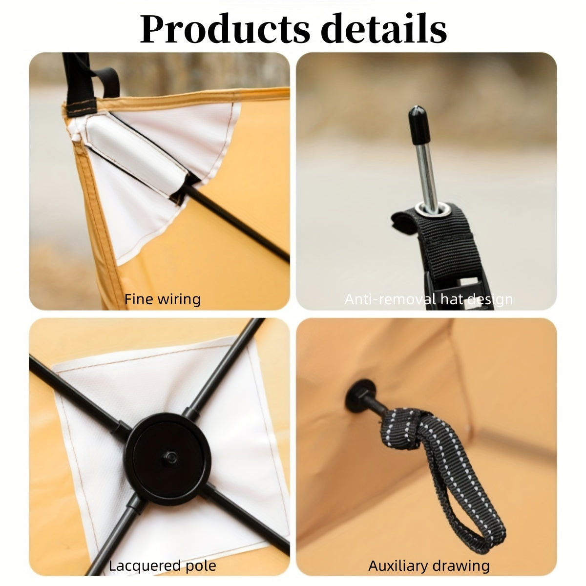 Camping windproof board, collapsible