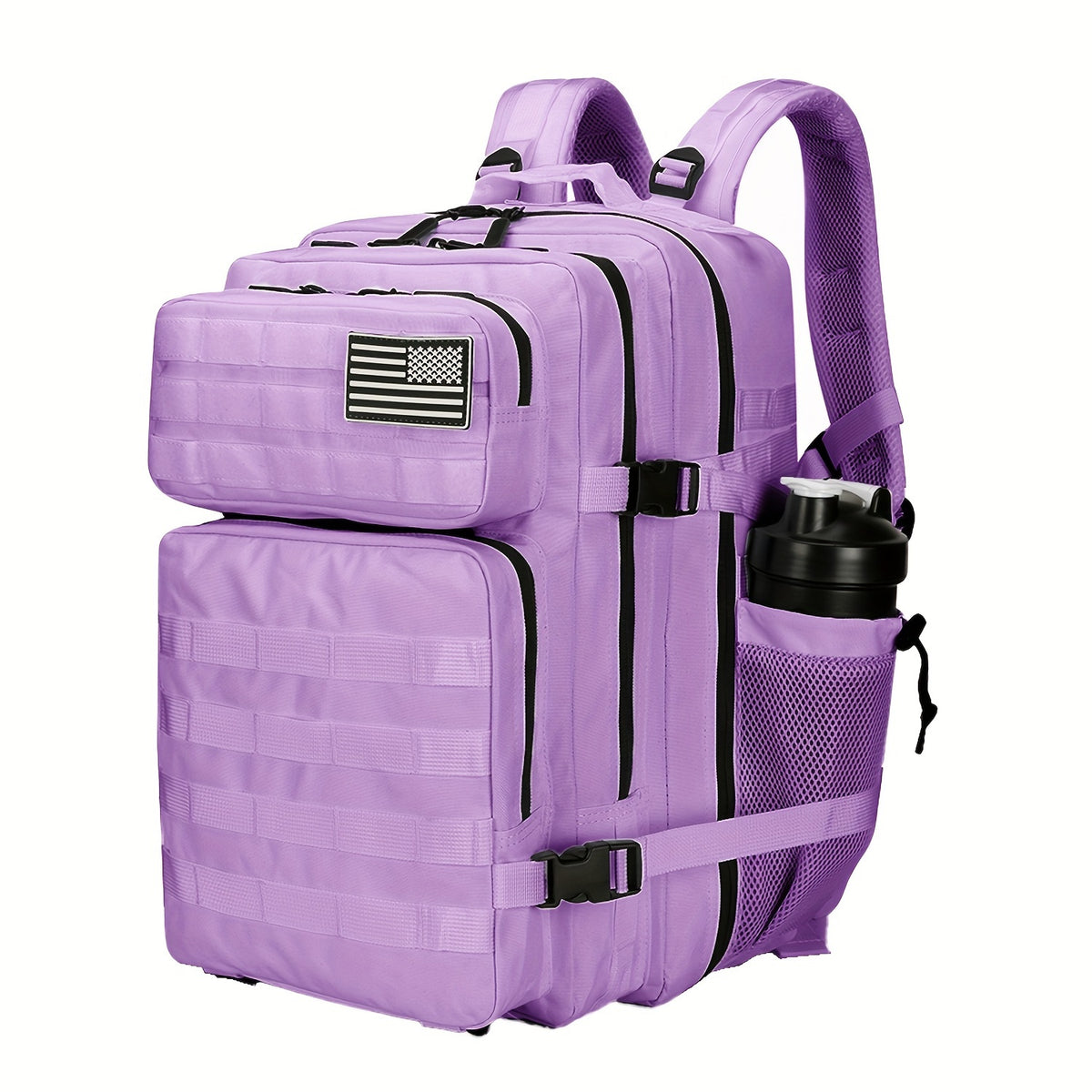 25L Large Capacity Rucksack Backpack - Water-Resistant