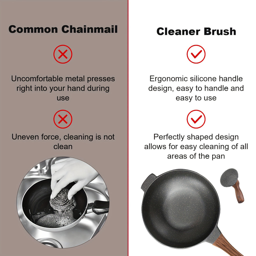 Chain Iron Scrubber Cast Iron Cleaner
