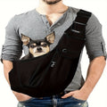 Large Capacity Pet Pal Sling Carrier - Adjustable, Lightweight, Breathable, and Comfortable