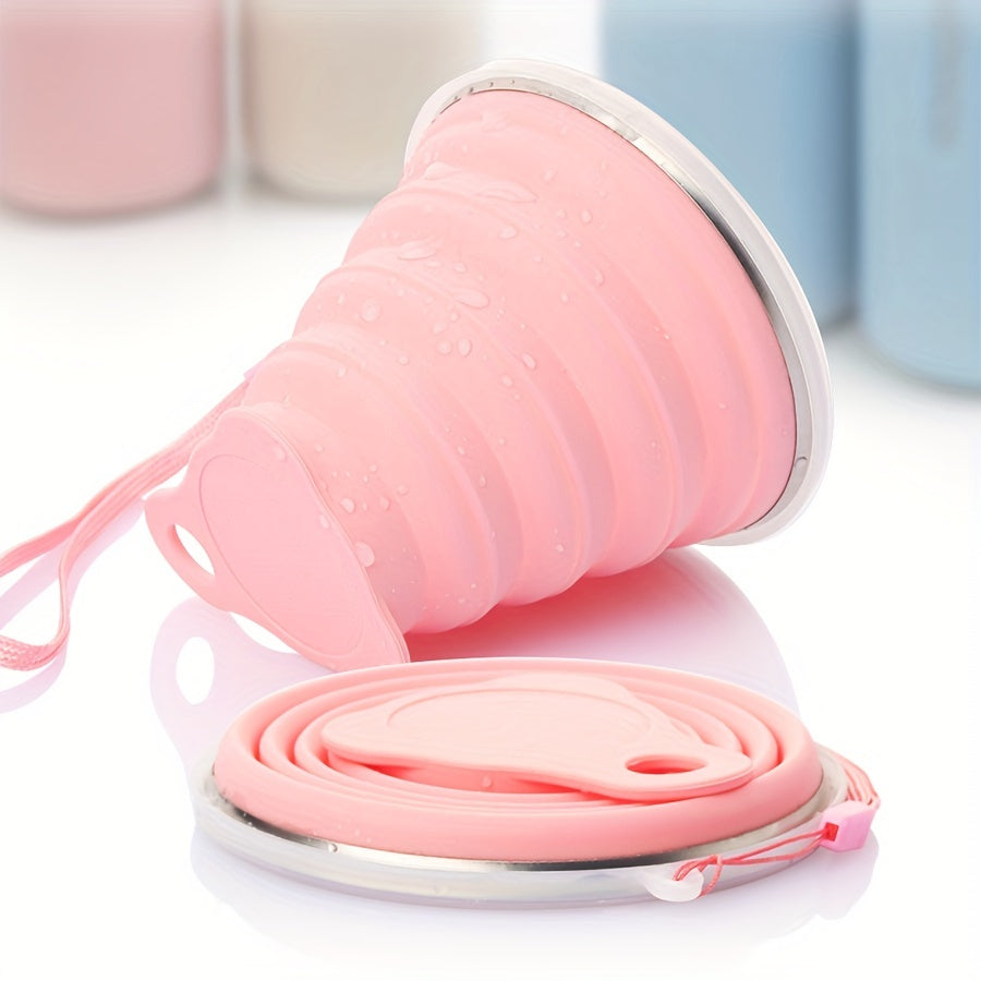 270ml Durable Silicone Folding Water Cup